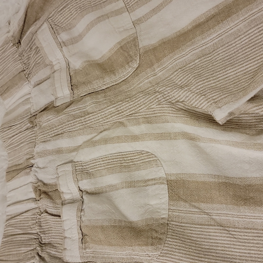 croft & Barrow Lightweight Striped Capri Size Small - Picture 5 of 11